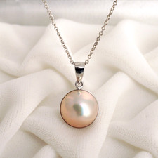 Pendentif perle Mabe à haut