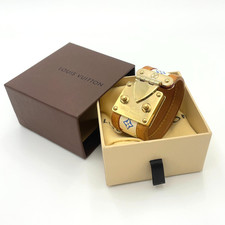 Auth Louis Vuitton Monogram Multicolor Bracelet Cellule M92593 W/Box	 BA100070