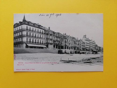 Cpa postkaart 1900 heyst - ,