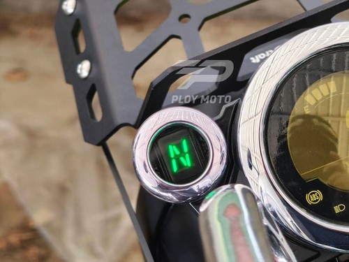 Chrome digital gear indicator - digital,