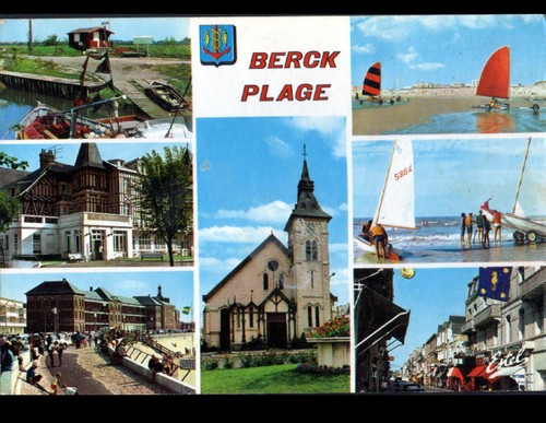 Berck plage char voile - (62),