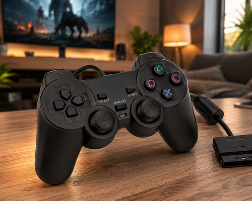 Manette filaire ps2 - manette,