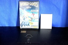 World Games from Epyx Commodore 64 | Jeu complet PAL testé & rare