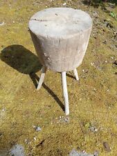 Très Ancien billot de boucher