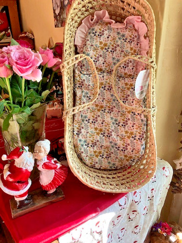 Couffin neuf petitcollin osier - neuf,