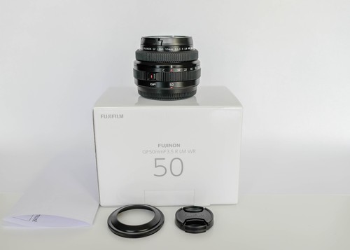 Objectif fujifilm 50mm 5 - gf, f3.5