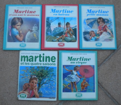 Lot livres martine - lot,