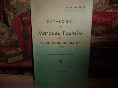 Catalogue des marques postales