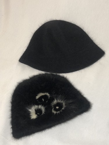 2women black olefin angora - ,