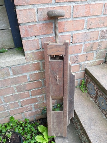 Ancien outil boite recaler - boite, à