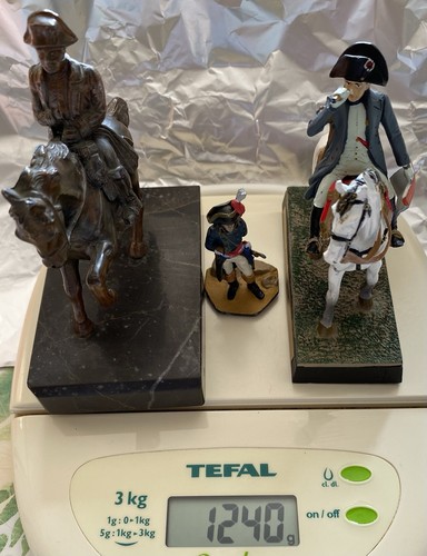 Lot trois statues napoleon - lot,