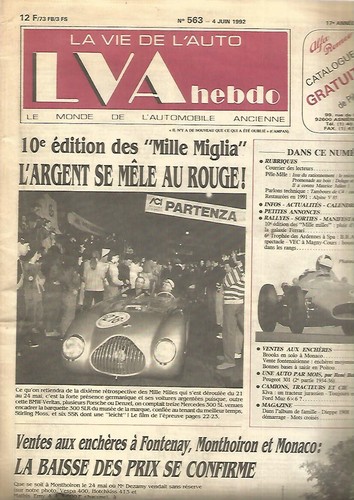 Vie auto n 563 - la, de