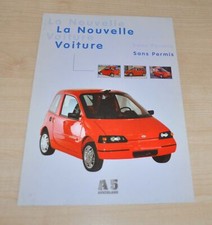 Auverland A5 Microcar Brochure Prospekt Prospectus
