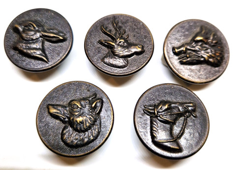 Lot boutons 25 - 25, mm