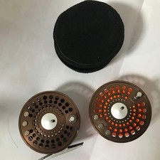 Moulinet à mouche vintage Marryat MR8 avec bobine de rechange ligne flottante...