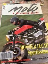 MOTO LEGENDE  31 DUCATI 750 GT SS 860 GTS 900 MHR 1000 S2 Darmah Gnome Rhone AX2