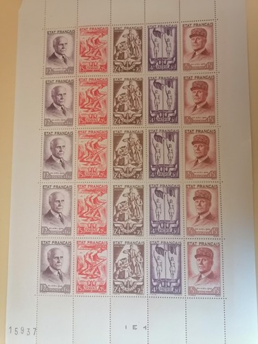 Collection timbres france - de,