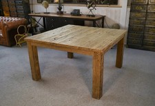 Solid Oak Brushed Finish Table