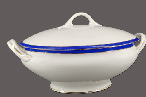 Soupière légumier porcelaine
