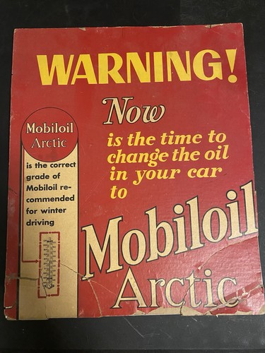 Mobiloil arctic cardboard - mobiloil,