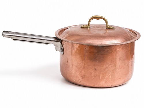 Casserole cuivre intérieur