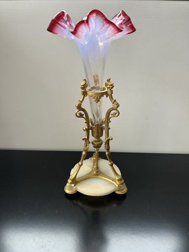 Vase cornet ancien - vase, verre