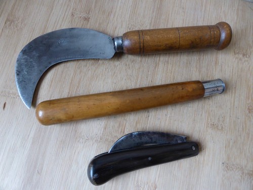 Lot anciens couteaux - , de