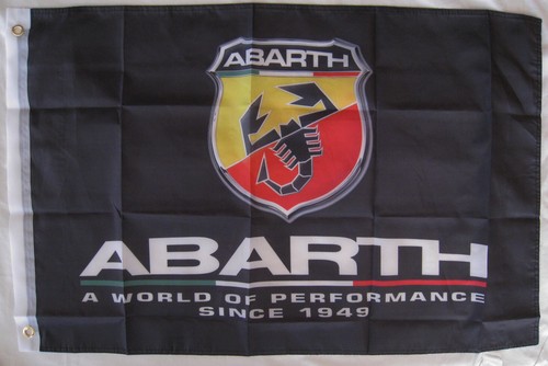Drapeau auto abarth 60x90cm - auto,