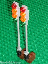 SEMAPHORE LEGO TRAIN Signal / MOC tricolor fire