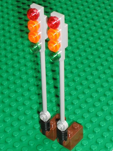 Semaphore feu tricolore lego - feu,