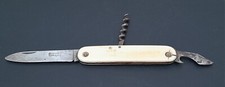 Antique Pradel Salm Folding Knife? 3 piece advertising CARUELLE sprayer