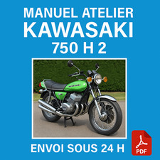 Manuel Atelier Kawasaki 750 H2