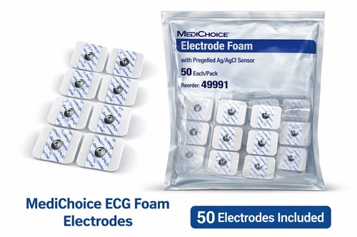 Medichoice ecg electrode foam - electrode,