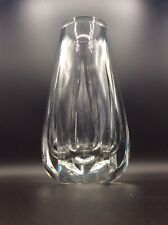 Grand vase en cristal blanc