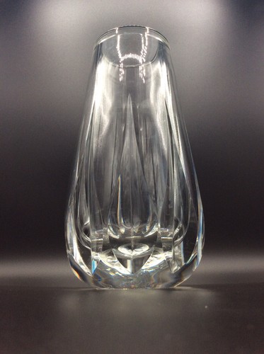 Grand vase cristal blanc - vase,