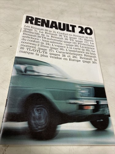 Renault r20 gtl ts 1978 - r20,