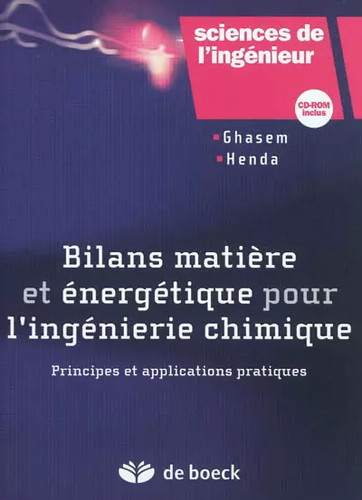 Bilan matière - , et
