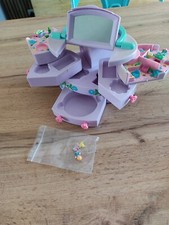 Coffret maquillage / beauty case playset / Polly Pocket / 1991 / 2 figurines