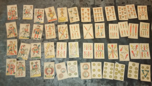 Ancien jeu alluette - de, l'alluette