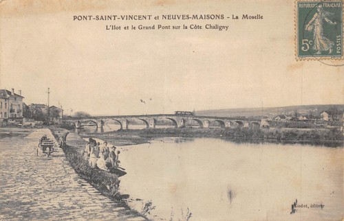Cpa pont vincent - 54, st