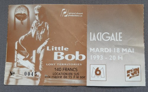 Ticket billet place concert - place,