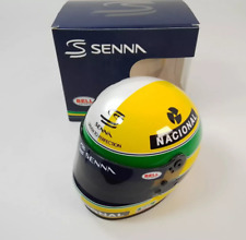 Modèle Casque Bell Helmet 1:2 Équipe Rothmans F1 Ayrton Senna Hommage 1994-2024