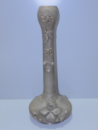 Ancien vase etain art - art, nouveau