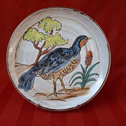 Assiette oiseau vallauris - à, l'oiseau