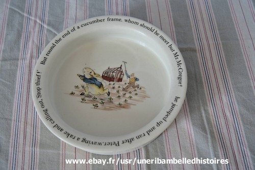 Beatrix potter assiette - beatrix,