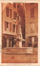 FORCALQUIER - Fontaine Saint-Michel (15th century Gothic style)