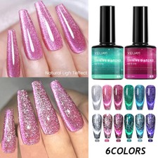Vernis À Ongles Magnétique Paillettes Oeil De Chat Gel Cristal Diamant /