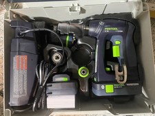 Festool 577619 C18 Lithium Ion Cordless Drill 4.0Ah SET warranty until 12/20/27