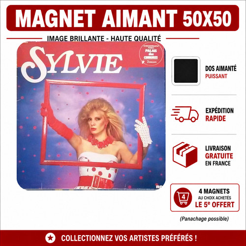 Magnet sylvie vartan - sylvie,