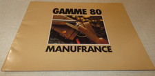 Catalogue MANUFRANCE  gamme 80